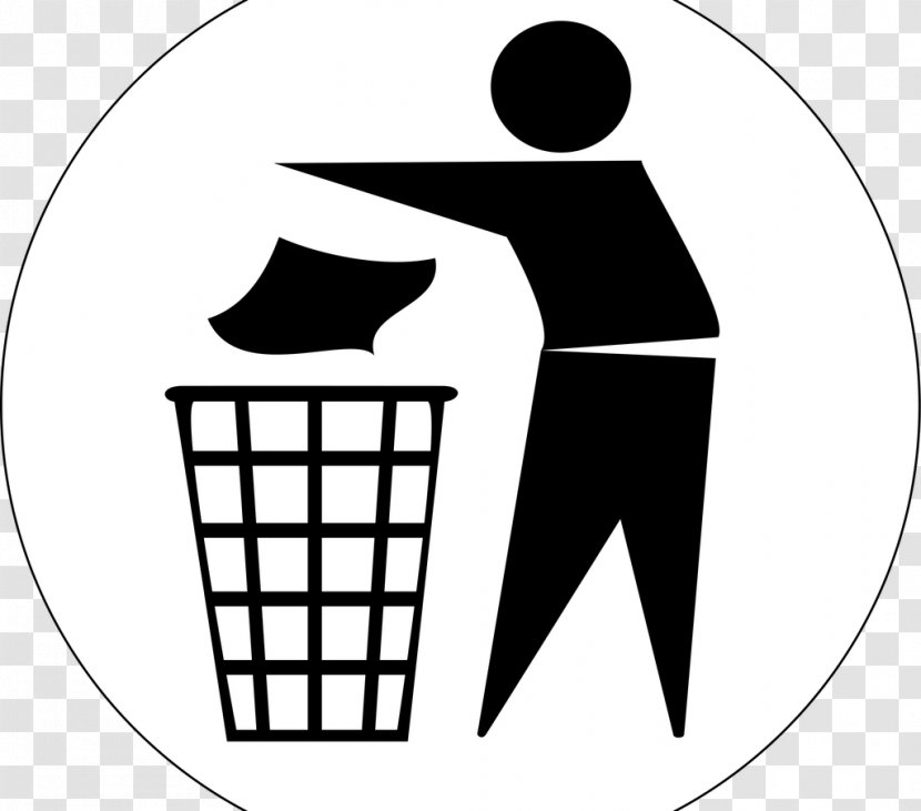 Rubbish Bins & Waste Paper Baskets Recycling Bin Clip Art - Litter Transparent PNG