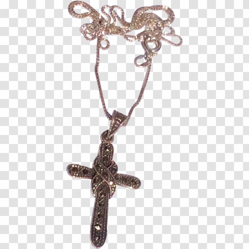 Charms & Pendants Necklace Body Jewellery Metal - Cross Transparent PNG