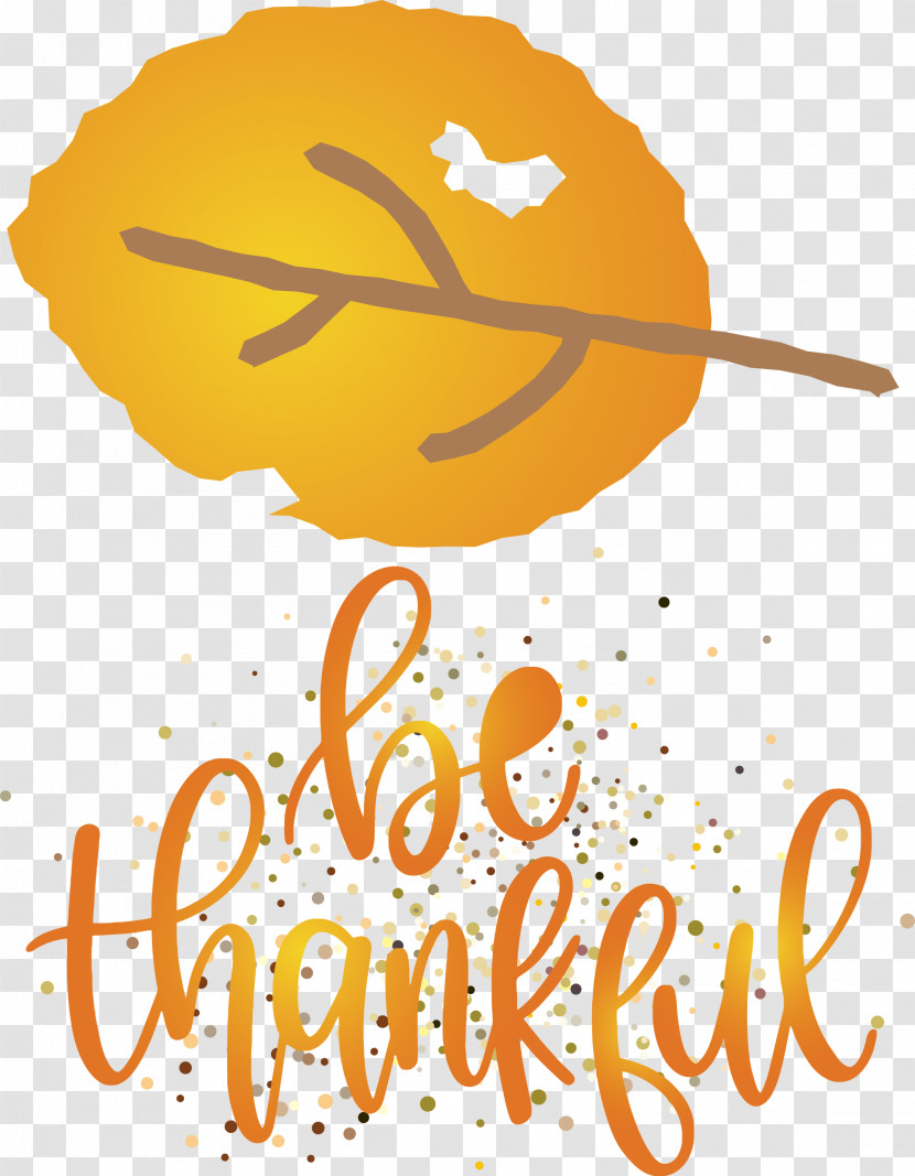 Thanksgiving Be Thankful Give Thanks Transparent PNG