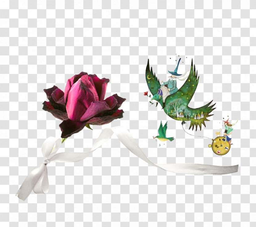 Flight Witchcraft - Flower Arranging - Flying Witch Transparent PNG