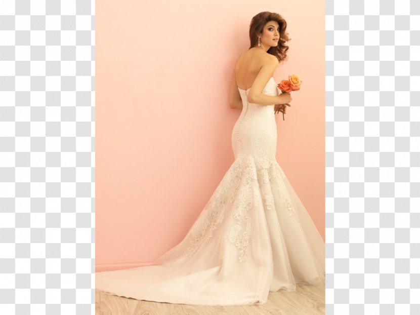 Wedding Dress Shoulder Satin Cocktail - Heart Transparent PNG