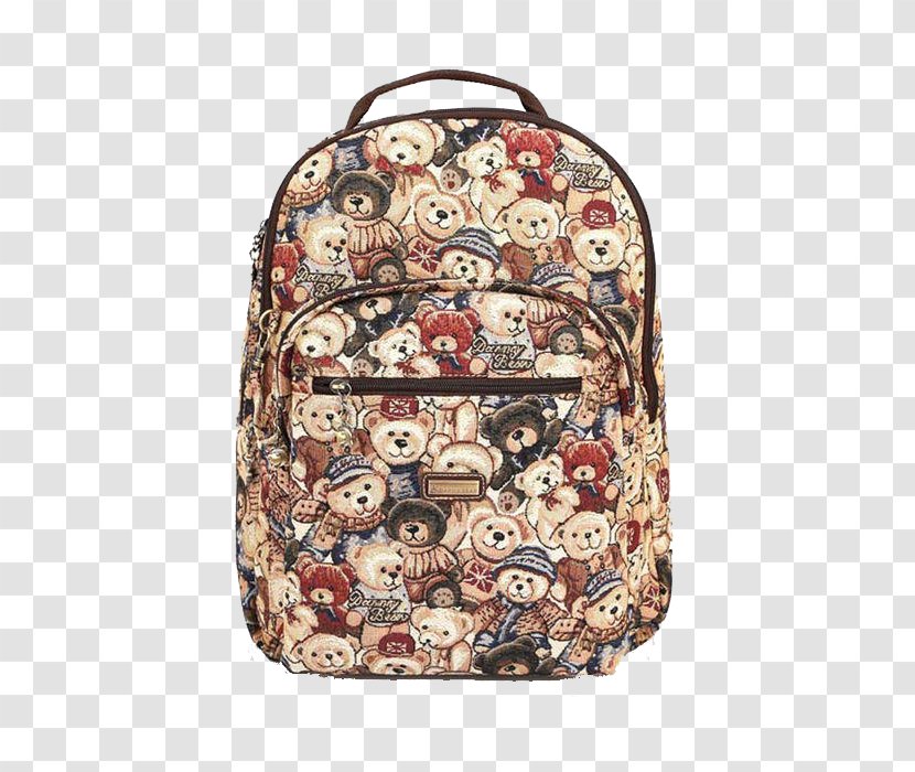 Bear Amazon.com Backpack Handbag - Cartoon Transparent PNG