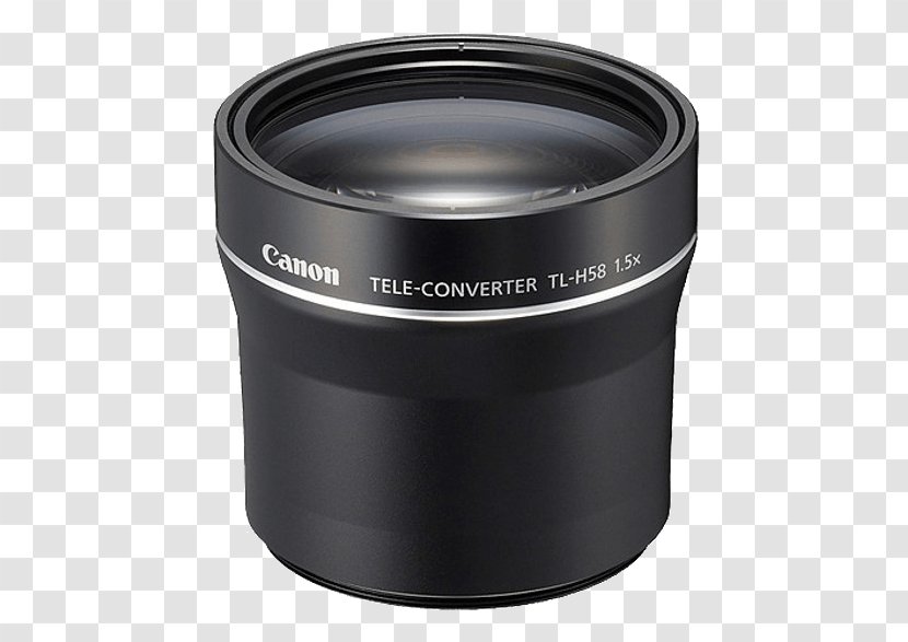Video Cameras Canon TL-H58 Teleconverter Camera Lens - Digital Transparent PNG