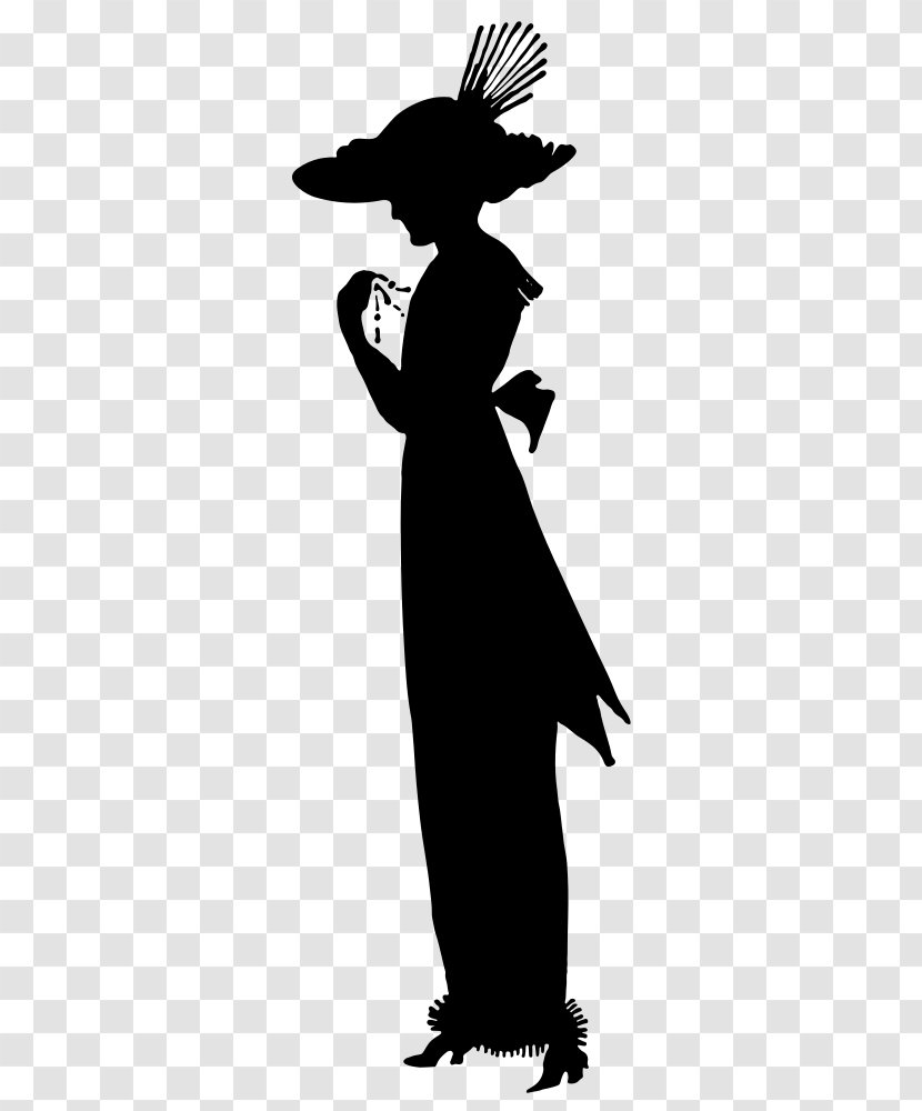 Edwardian Era History Of Western Fashion Design - Costume - Silhouette Transparent PNG