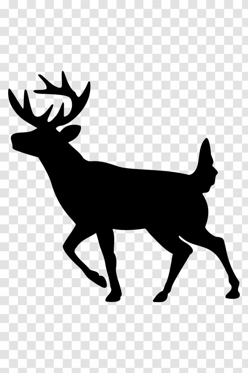 Reindeer Stock Photography Image Logo Silhouette - Antelope Transparent PNG