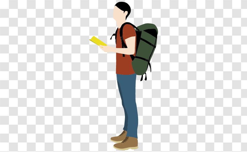 Illustration Backpacking Clip Art Product Design - Cartoon - Backpack With Food Transparent PNG