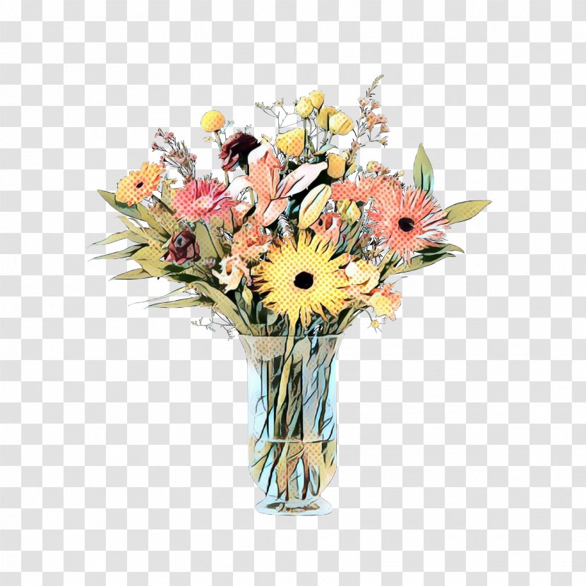 Floral Design Cut Flowers Flower Bouquet Vase - Petal - Flowering Plant Transparent PNG