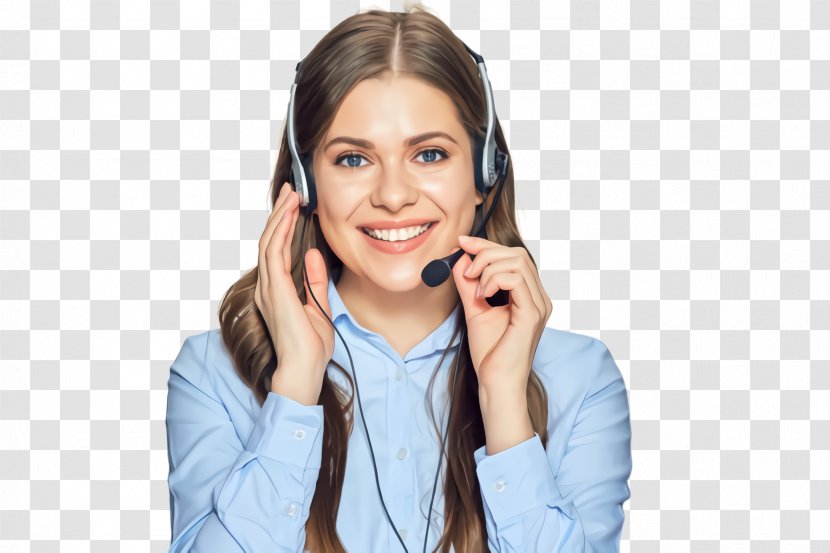 Skin Nose Call Centre Cheek Gesture - Temple Telephone Operator Transparent PNG