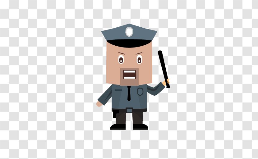 Police Officer ICO Download Icon - Security Guard - Cartoon Transparent PNG