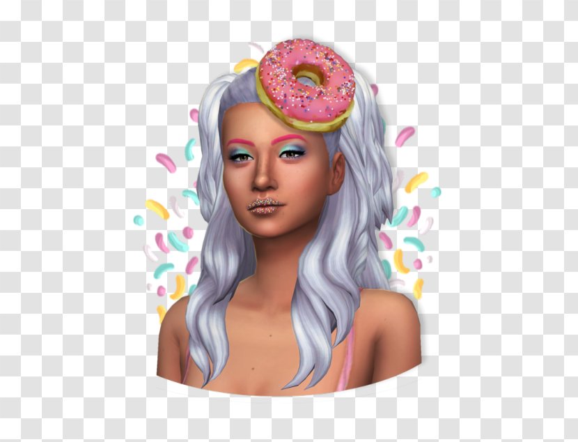 The Sims 4 MySims 3 - Hair Accessory - Avatar Transparent PNG