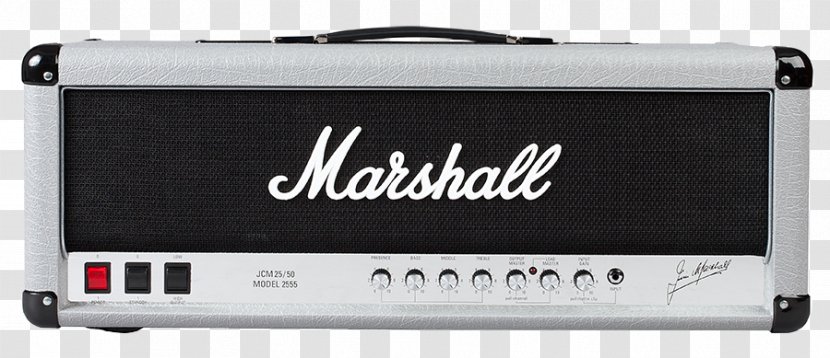 Guitar Amplifier Marshall Amplification NAMM Show Silver Jubilee Reissue - Watercolor Transparent PNG