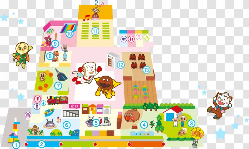 อังปังแมน เซนได Dokin-chan Kobe Anpanman Children's Museum & Mall アンパンマンミュージアム - Cartoon Transparent PNG