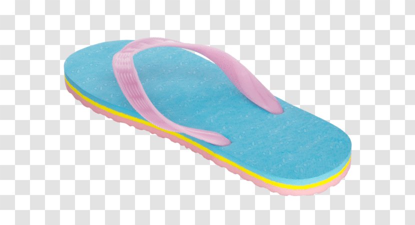 Slipper Flip-flops Sandal Unisex Shoe - Yellow - Watercolor Flip Flop Transparent PNG