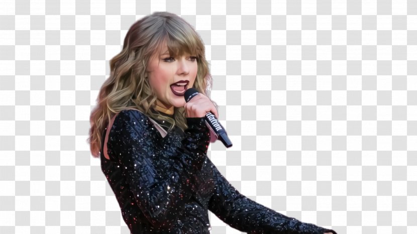 Singing Cartoon - Taylor Swift - Pop Music Talent Show Transparent PNG
