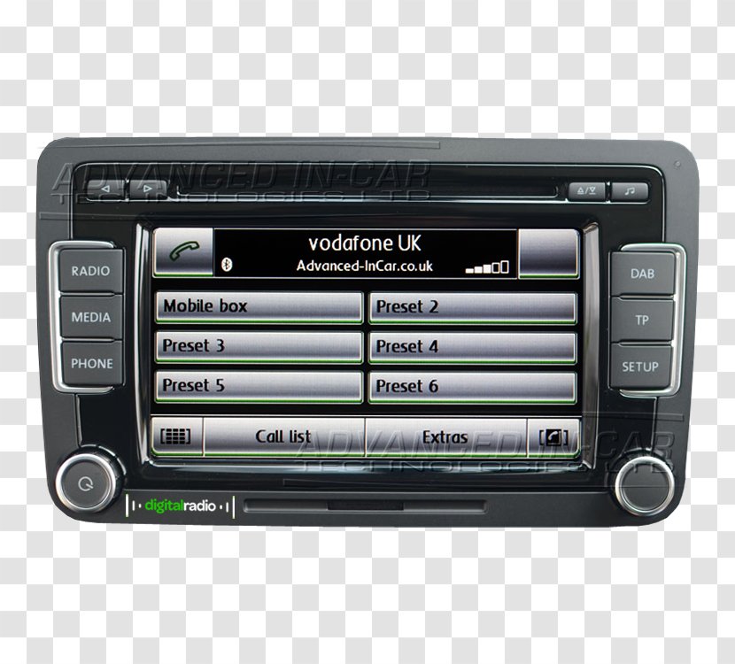 Volkswagen Golf Car Vehicle Audio Mobile Phones - Blaupunkt - Advanced Technology Transparent PNG