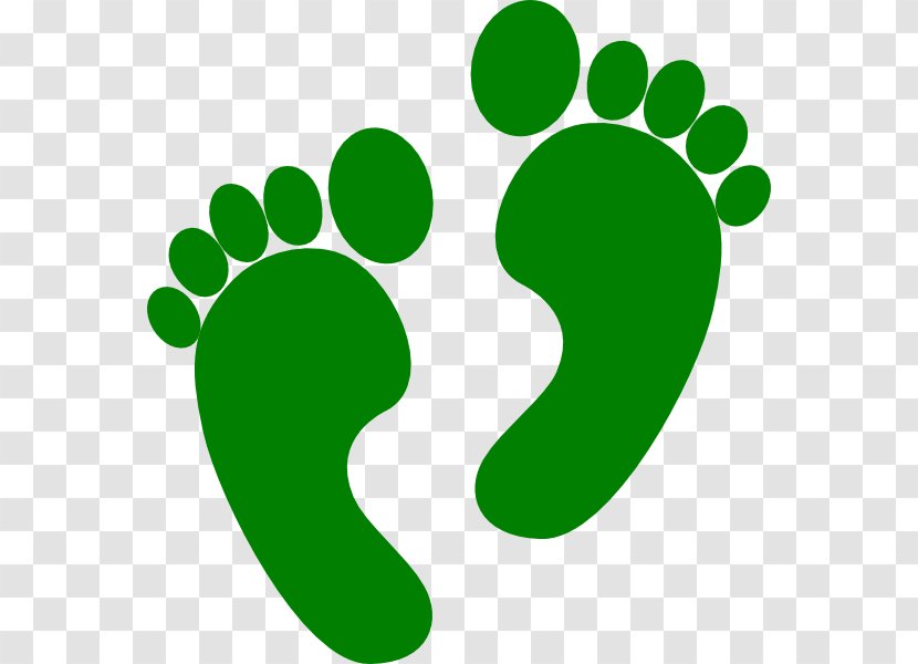 Footprint Clip Art - Grass - Foot Transparent PNG