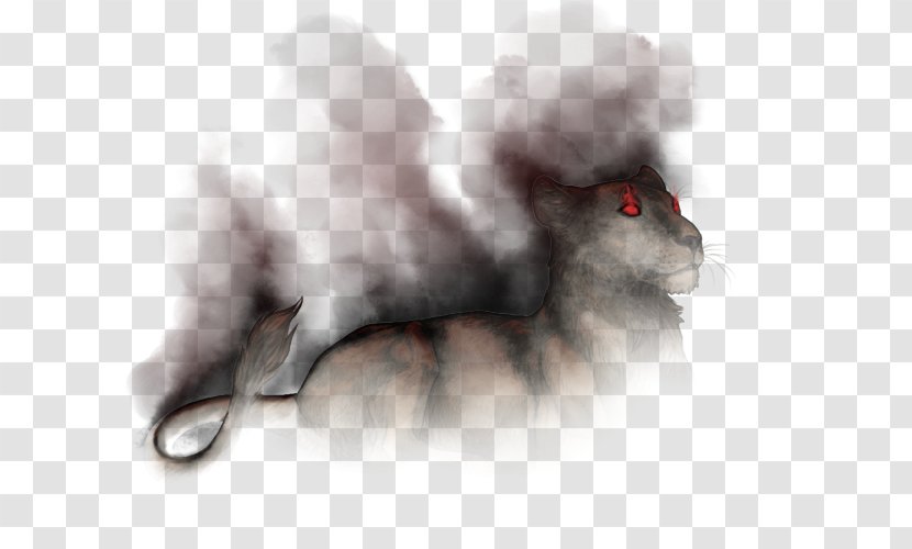 Whiskers Kitten Snout Farsi Smoking - Cartoon - Pride Of Lions Transparent PNG
