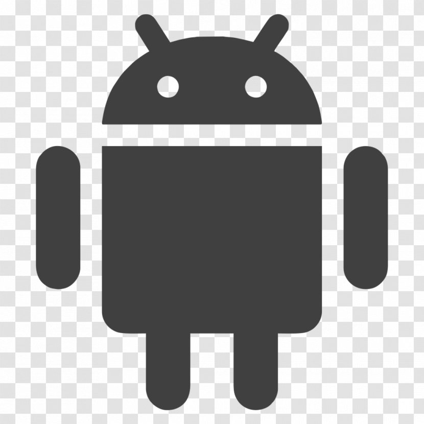 Android Software Development Mobile App - Silhouette Transparent PNG