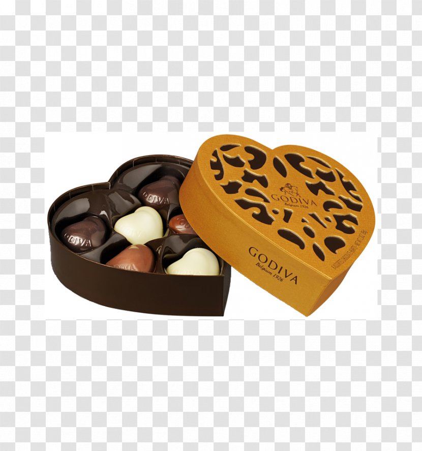 Chocolate Truffle Bonbon Praline Godiva Chocolatier - Food Gift Baskets Transparent PNG