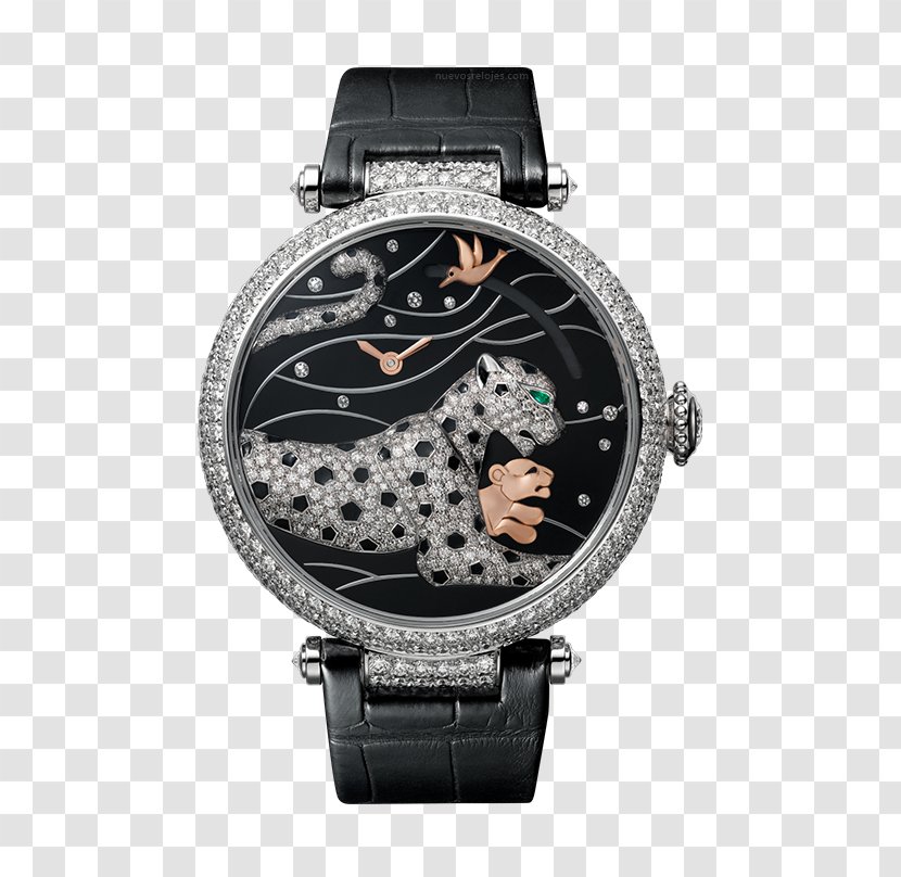 Cartier Watch Power Reserve Indicator Colibri Group Complication - Jewellery Transparent PNG