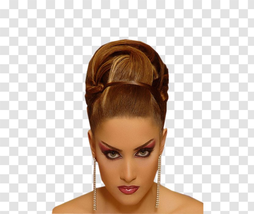 Hairstyle Bouffant Updo Fashion - Forehead - Hair Transparent PNG