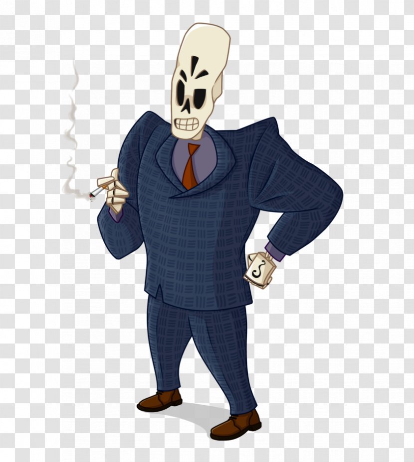 Grim Fandango Fan Art Calavera DeviantArt - Deviantart - Geeks Transparent PNG