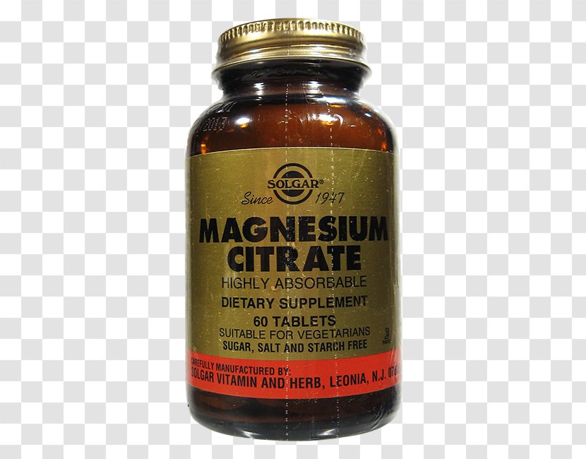 Magnesium Citrate 2-hydroxypropane-1,2,3-tricarboxylate Tablet Dietary Supplement - Carbonate Transparent PNG