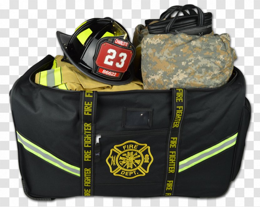 Bag Bunker Gear Firefighter Firefighting - Tshirt Transparent PNG