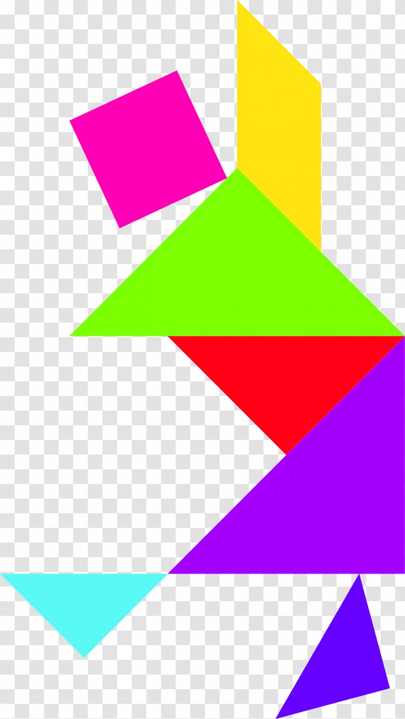Jigsaw Puzzles Tangram Bird - Logo - Chinese Transparent PNG