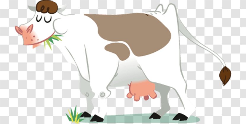 Cattle Canidae HappyCow Mammal Dog - Cartoon - Happy Cow Transparent PNG