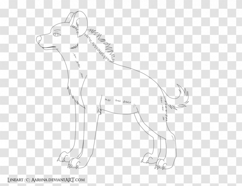 Line Art DeviantArt Painting Drawing - Tail - Hyena Transparent PNG