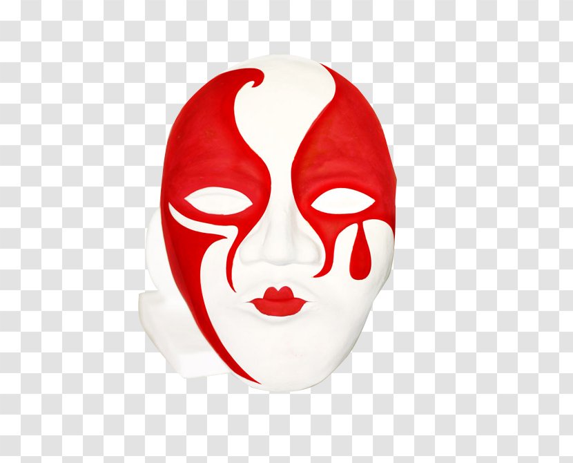 Mask Google Images Fear Download - Headgear - Red Guy Transparent PNG