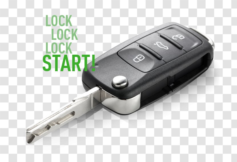 Car Remote Starter Key Controls - Alarms - Start Transparent PNG