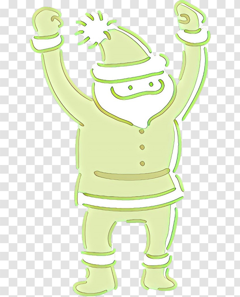 Green Cartoon Smile Transparent PNG