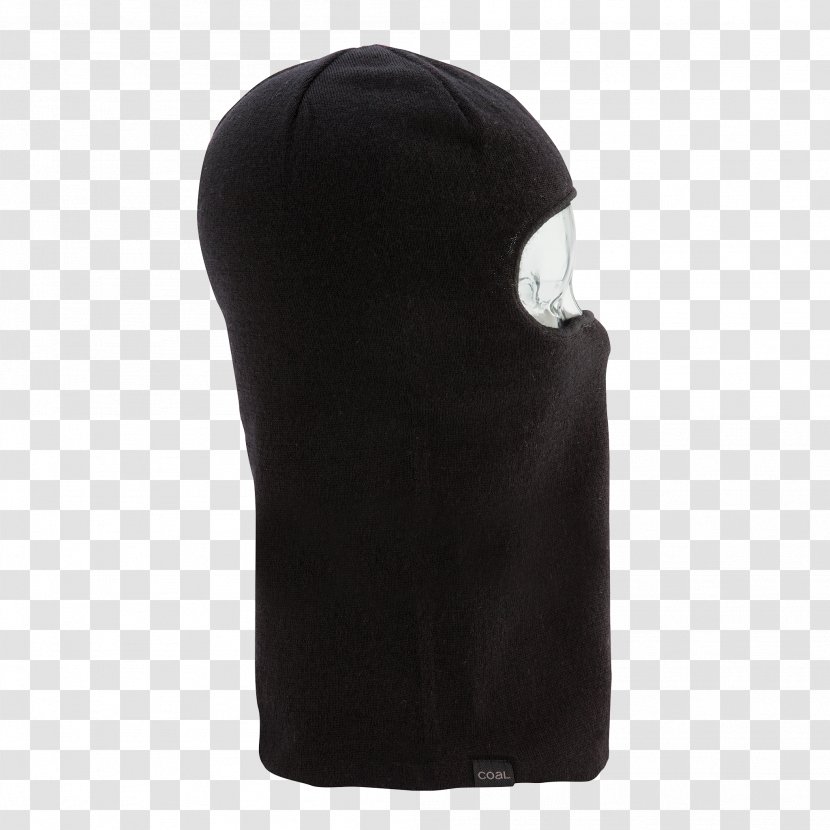 Balaclava Coal Merino Cap Wool - Headgear - Dark Transparent PNG