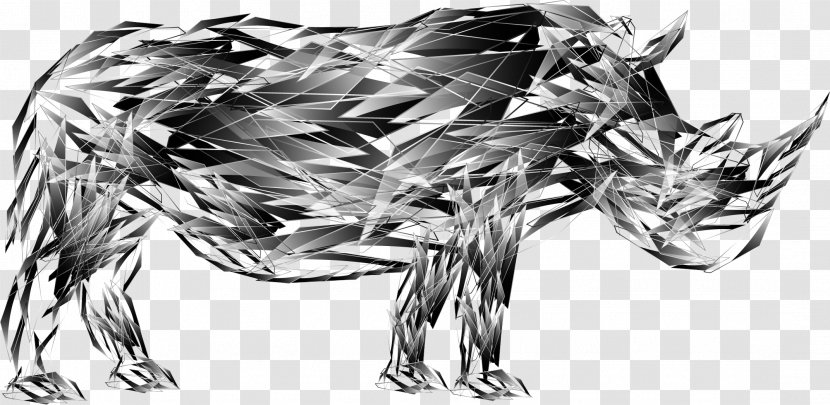 Rhinoceros 3D Euclidean Vector - Animal - Rhino Transparent PNG