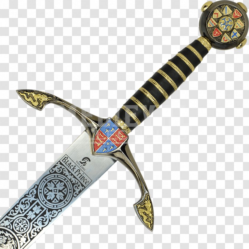 Sword Hilt Prince Dark Weapon - Knightly - Great Victories Are Remembered In History Transparent PNG