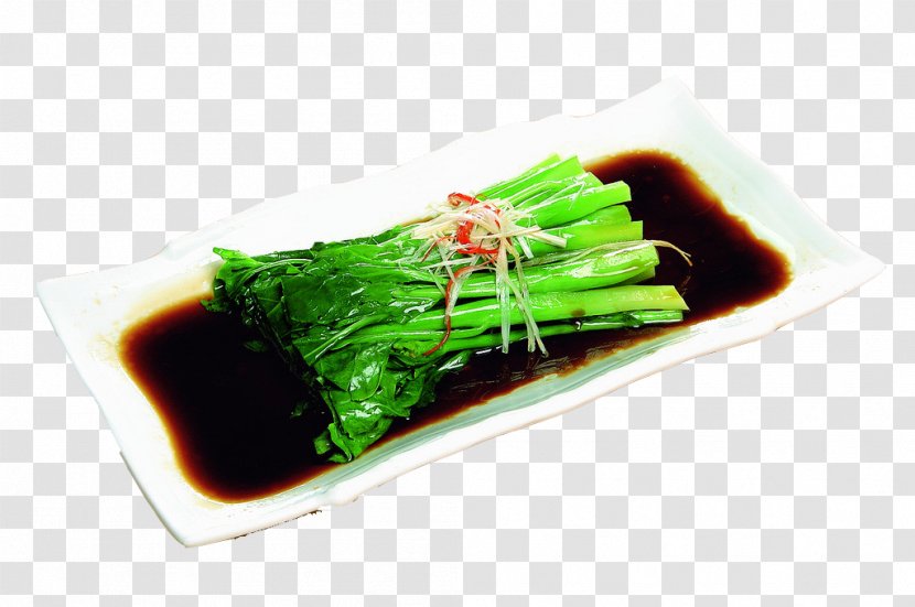 Namul Vegetable Chinese Broccoli Kale - Features Boiled Transparent PNG