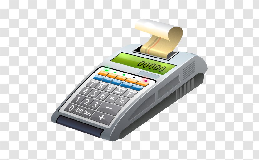 Office Equipment Hardware Telephony - Finance - Cash Register Transparent PNG