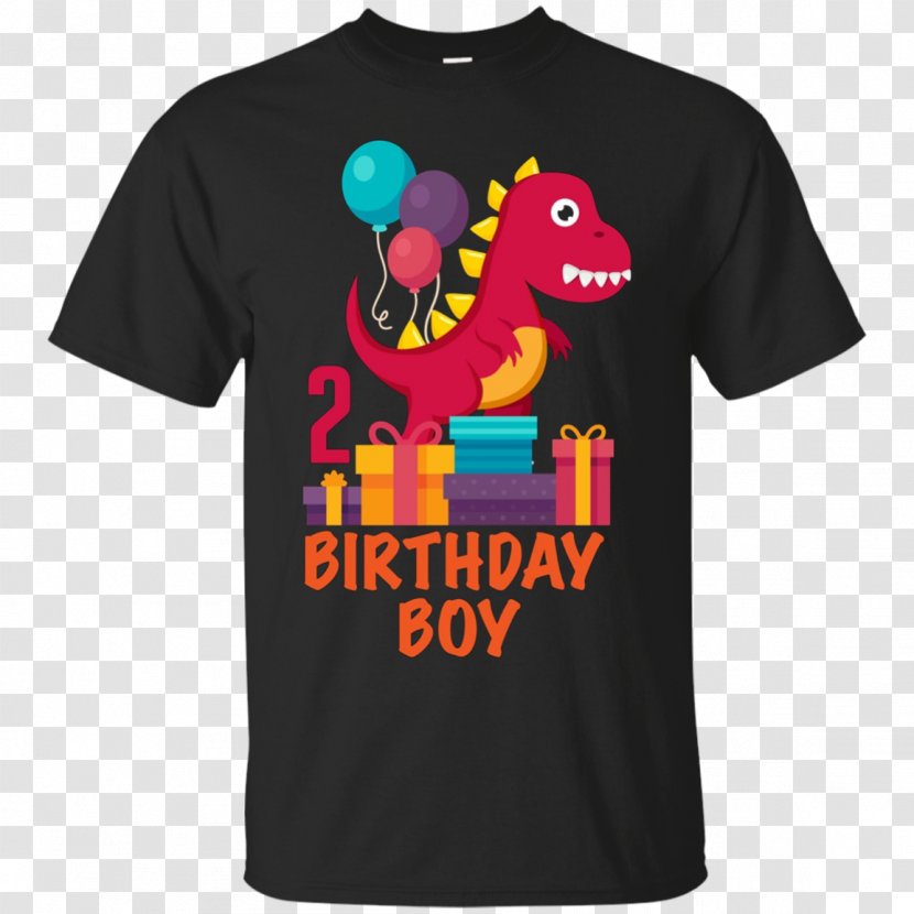 T-shirt Hoodie Clothing United States - Pink - Dinosaur Birthday Transparent PNG