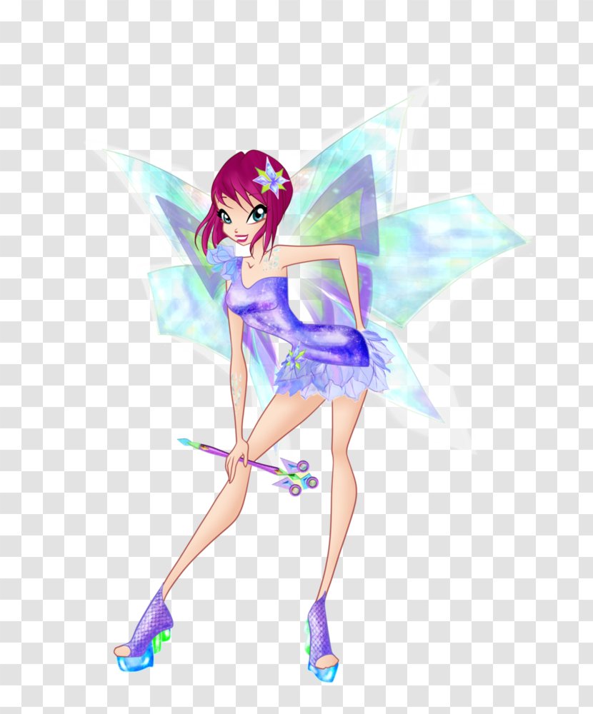 Fairy Fashion Illustration Cartoon Figurine - Mythical Creature Transparent PNG
