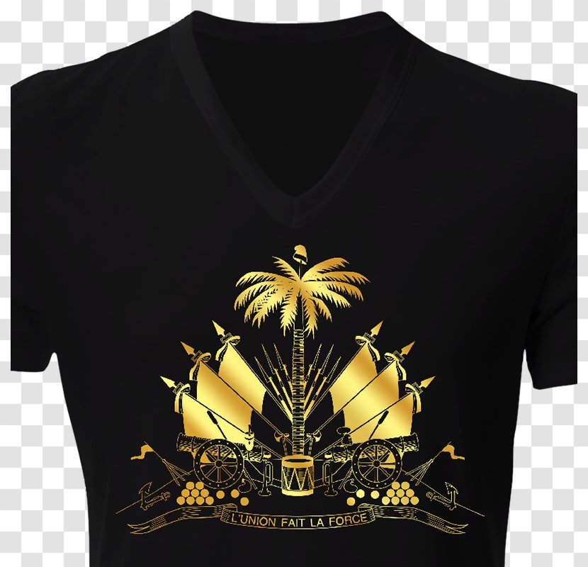 T-shirt Coat Of Arms Haiti Hoodie Flag Transparent PNG