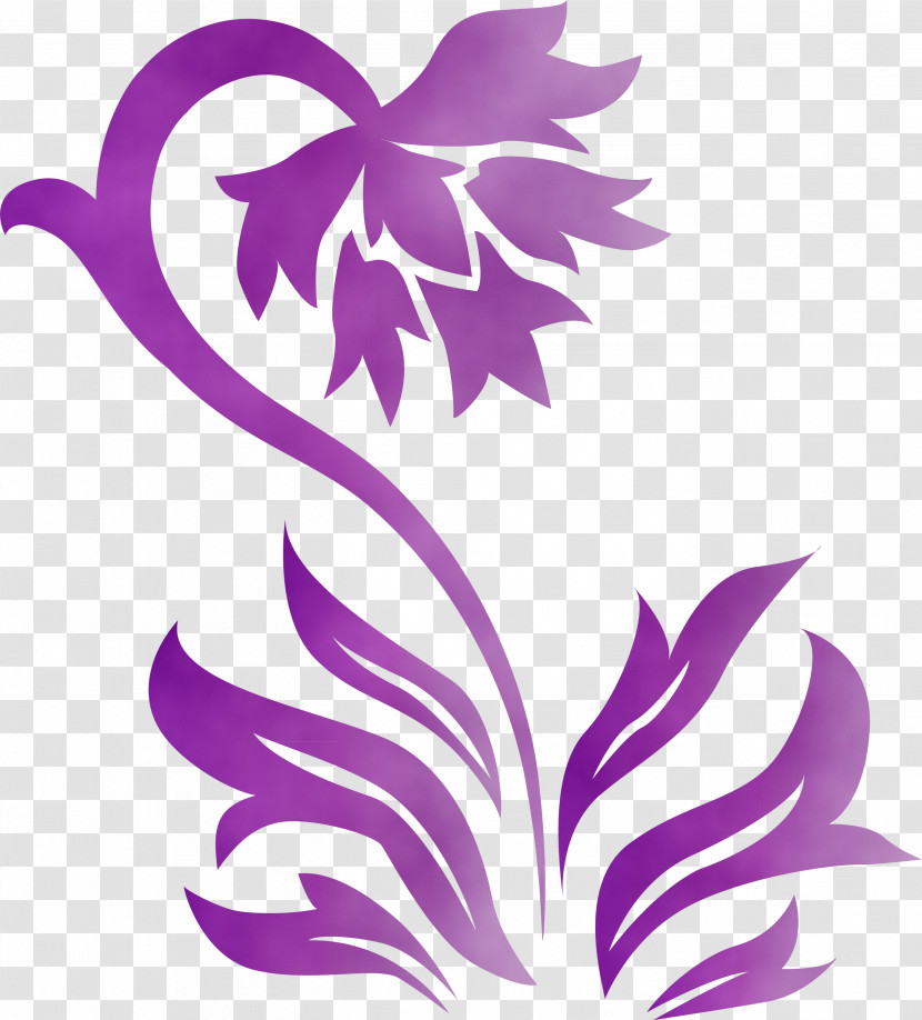 Violet Purple Leaf Plant Transparent PNG