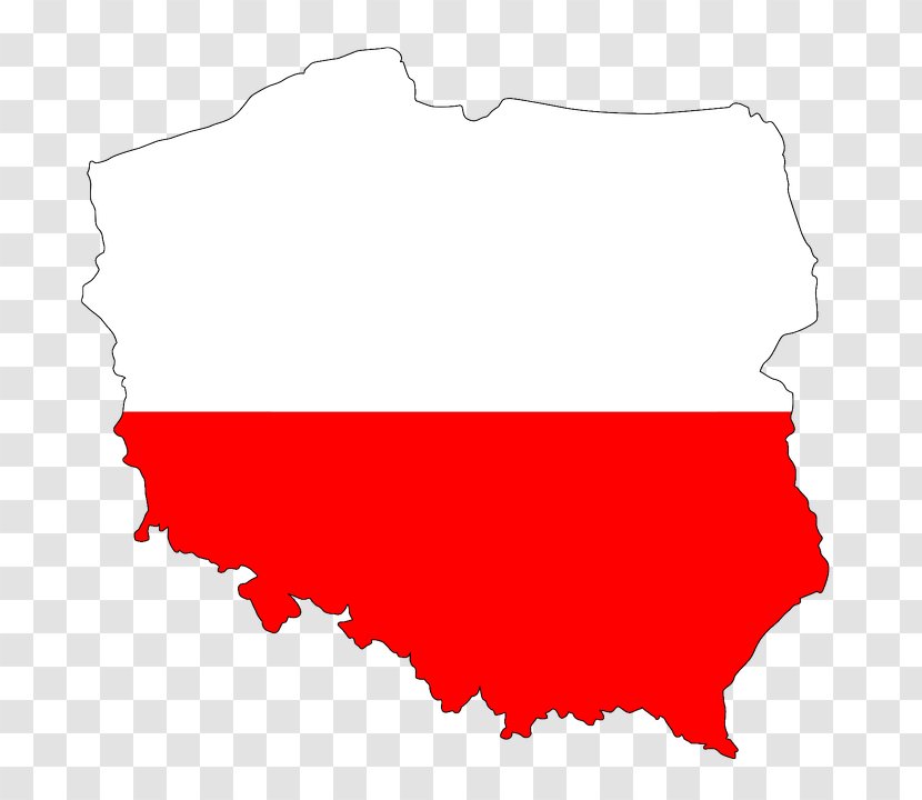 Flag Of Poland Map - Vector - European Flower Vine Transparent PNG