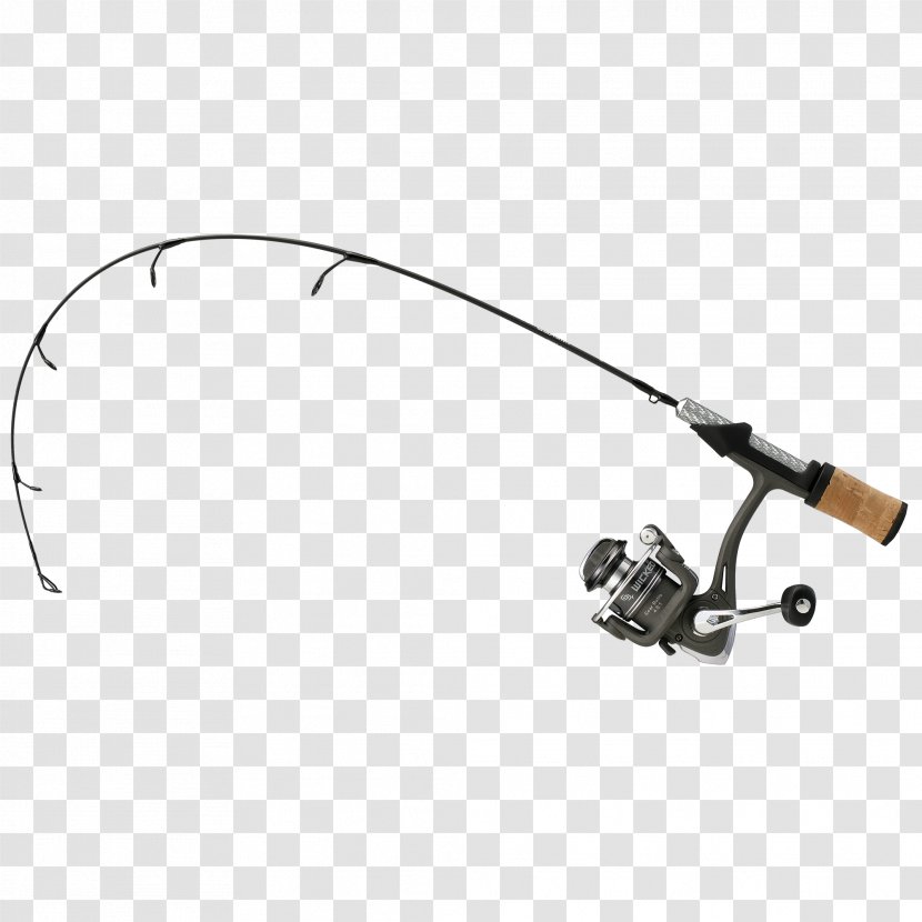 Fishing Rods Reels Ice Fisherman - Pole Transparent PNG