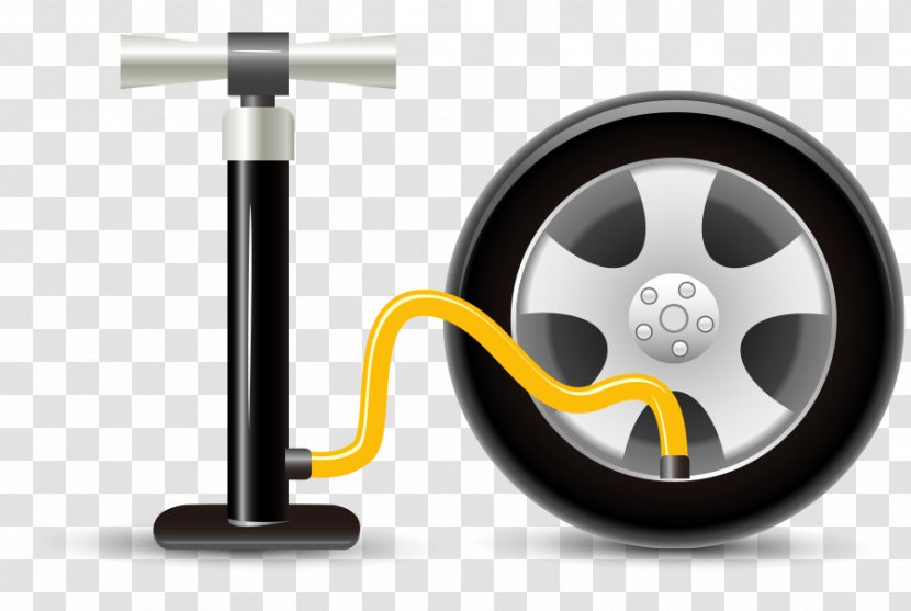 Car Wheel Rim Automobile Repair Shop Icon - Vector Industrial Automotive Cheer Transparent PNG