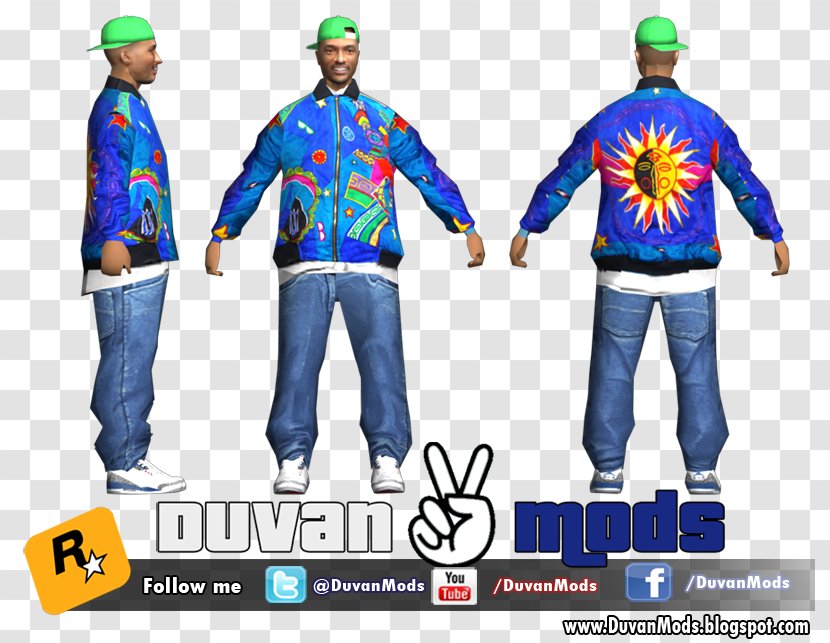 Grand Theft Auto: San Andreas Bel Air Auto V DJ Jazzy Jeff & The Fresh Prince Of Bel-Air - Uniform - Season 6FRESH PRINCE Transparent PNG