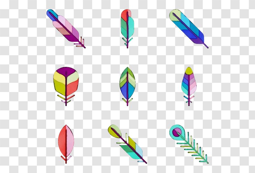 Feather - Sports Equipment Writing Implement Transparent PNG