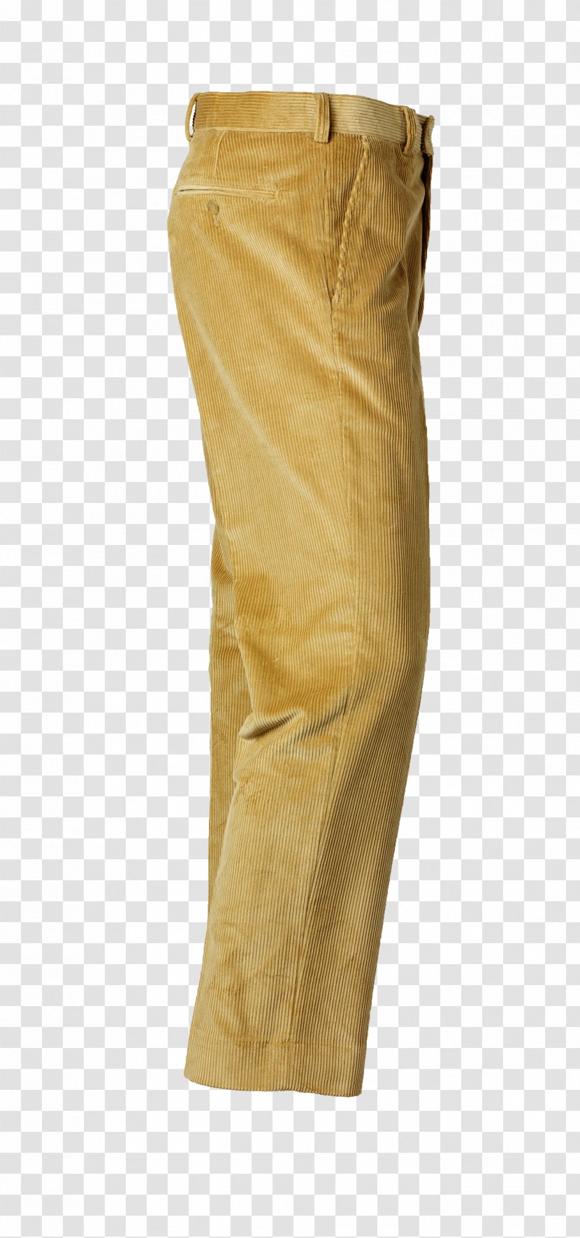 Khaki Slim-fit Pants Corduroy Textile - Winch - Slimfit Transparent PNG