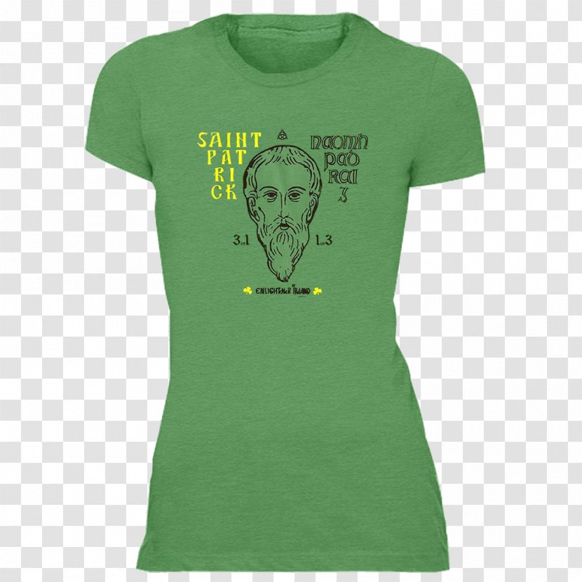 T-shirt Sleeve Green Neck - Tshirt Transparent PNG